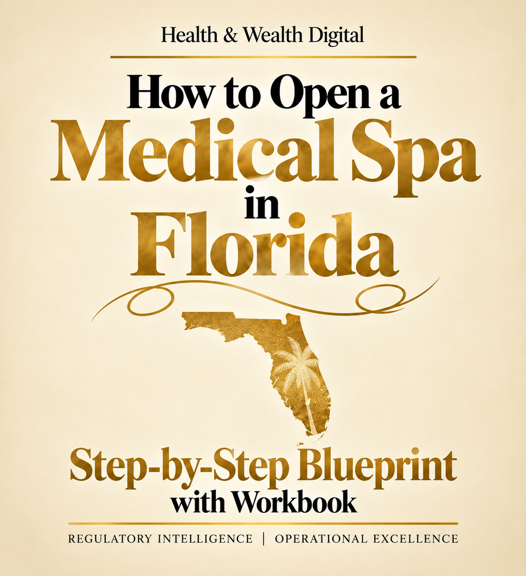 Florida Medical Spa Startup & Clinical Compliance System: Turnkey Operational Framework & Regulatory Roadmap