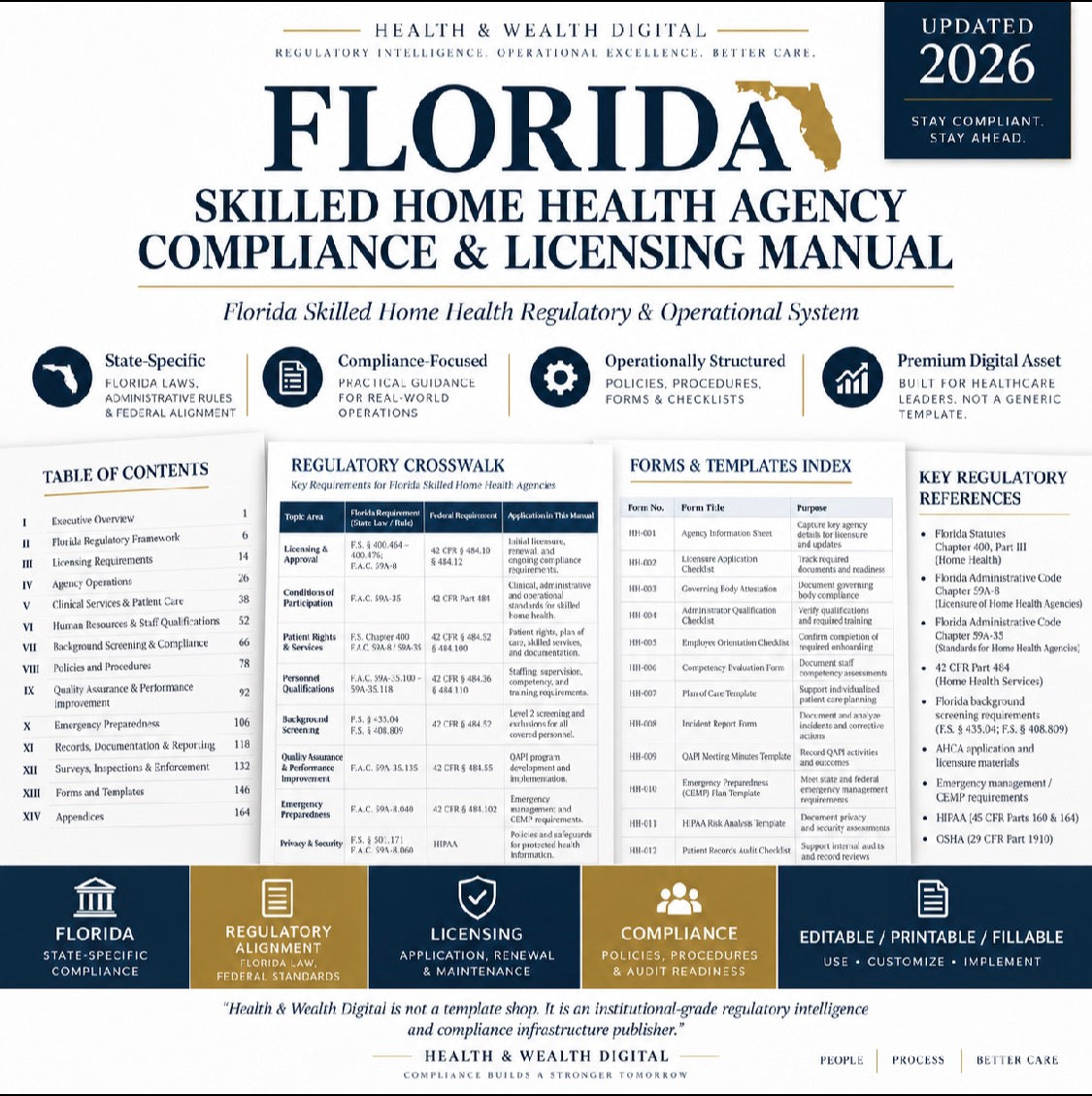 Florida Skilled Home Health Compliance & Licensing System
