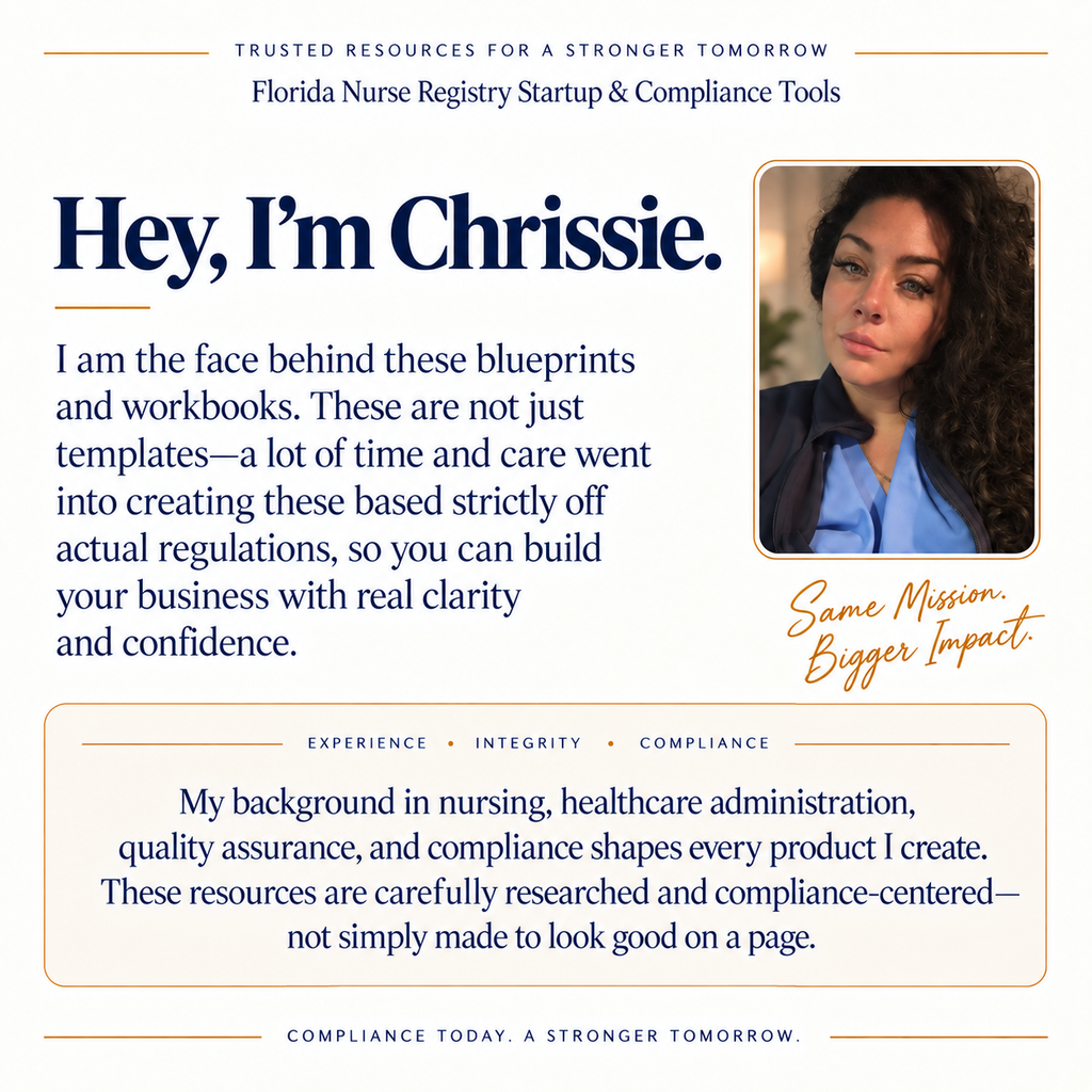 Florida Caregiver Bundle: Onboarding, Caregiver Forms & Training