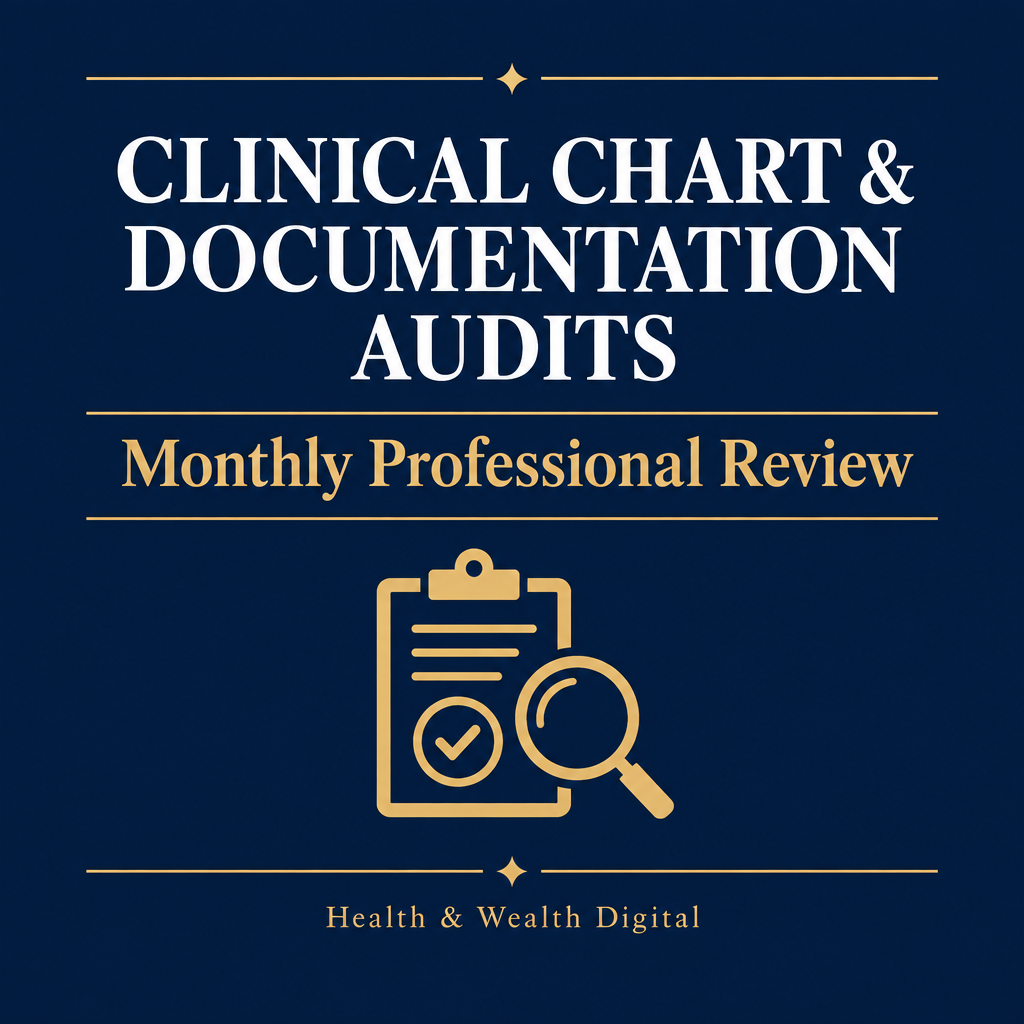 Clinical Chart & Documentation Audits